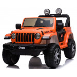 Elektrické autíčko Jeep Wrangler Rubicon 4x45W - oranžová